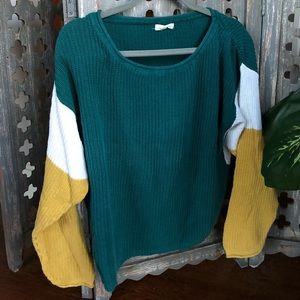 Cropped sweater